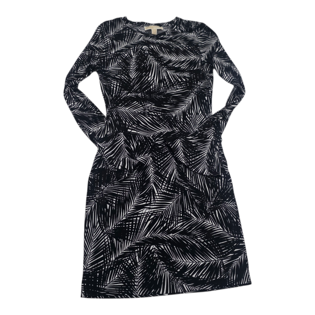 Vestido Michael Kors Mujer Extra Chica Negroblanco Larga