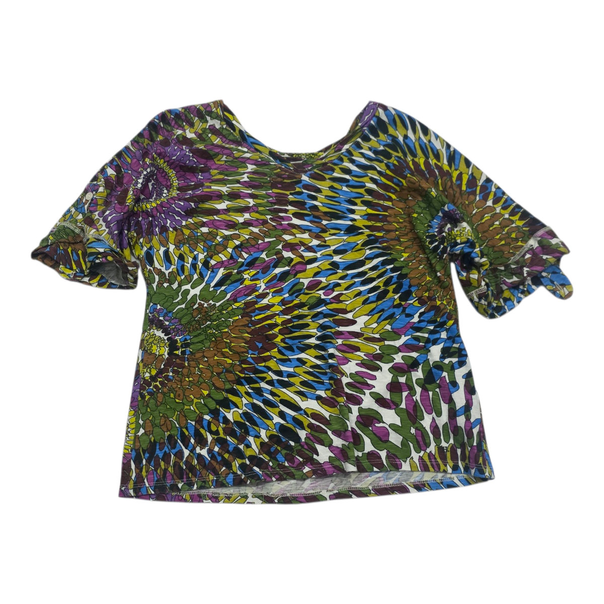 Playera Tommy Hilfiger Multicolor De Mujer Extra Chico