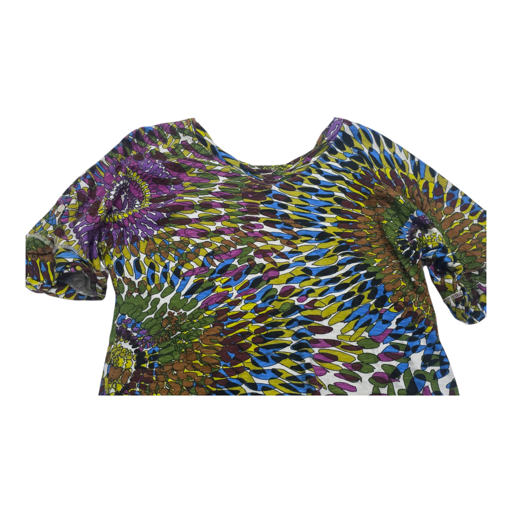 Playera Tommy Hilfiger Multicolor De Mujer Extra Chico