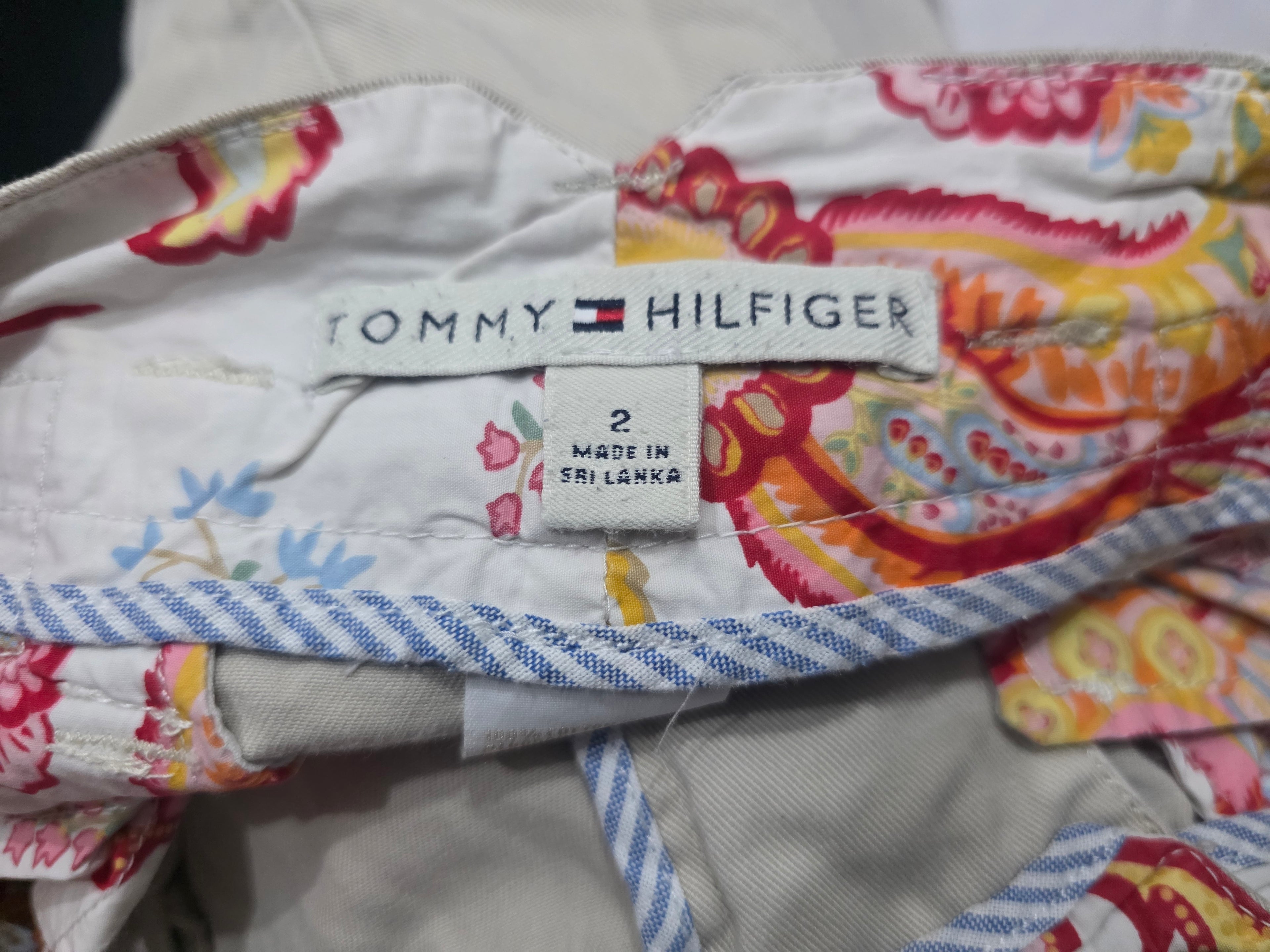 Falda Tommy Hilfiger De Mujer Cafe Claro Talla 2