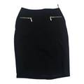 Falda Con Cierres Tommy Hilfiger Mujer Talla 2 Color Negro
