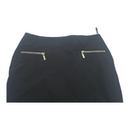 Falda Con Cierres Tommy Hilfiger Mujer Talla 2 Color Negro