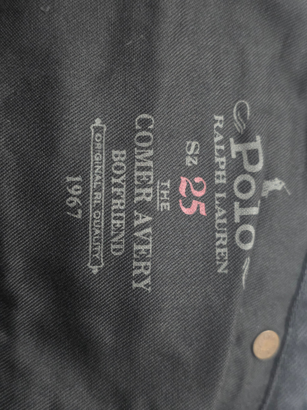 Pantalon Polo Ralph Lauren 25 The Comer Avery Boyfriend