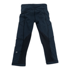 Legging Lululemon De Mujer Talla 2 Color Azul Con Negro