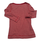 Playera Ralph Lauren Mujer Chica Color Coral Manga 3/4