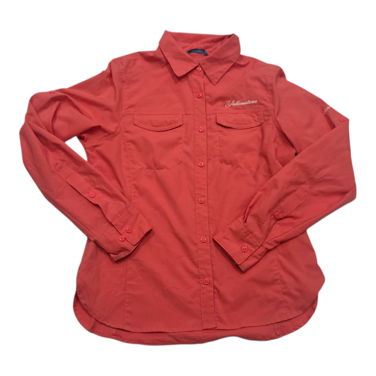 Camisa Columbia Omnishade Sun Protection Mujer Chica Coral