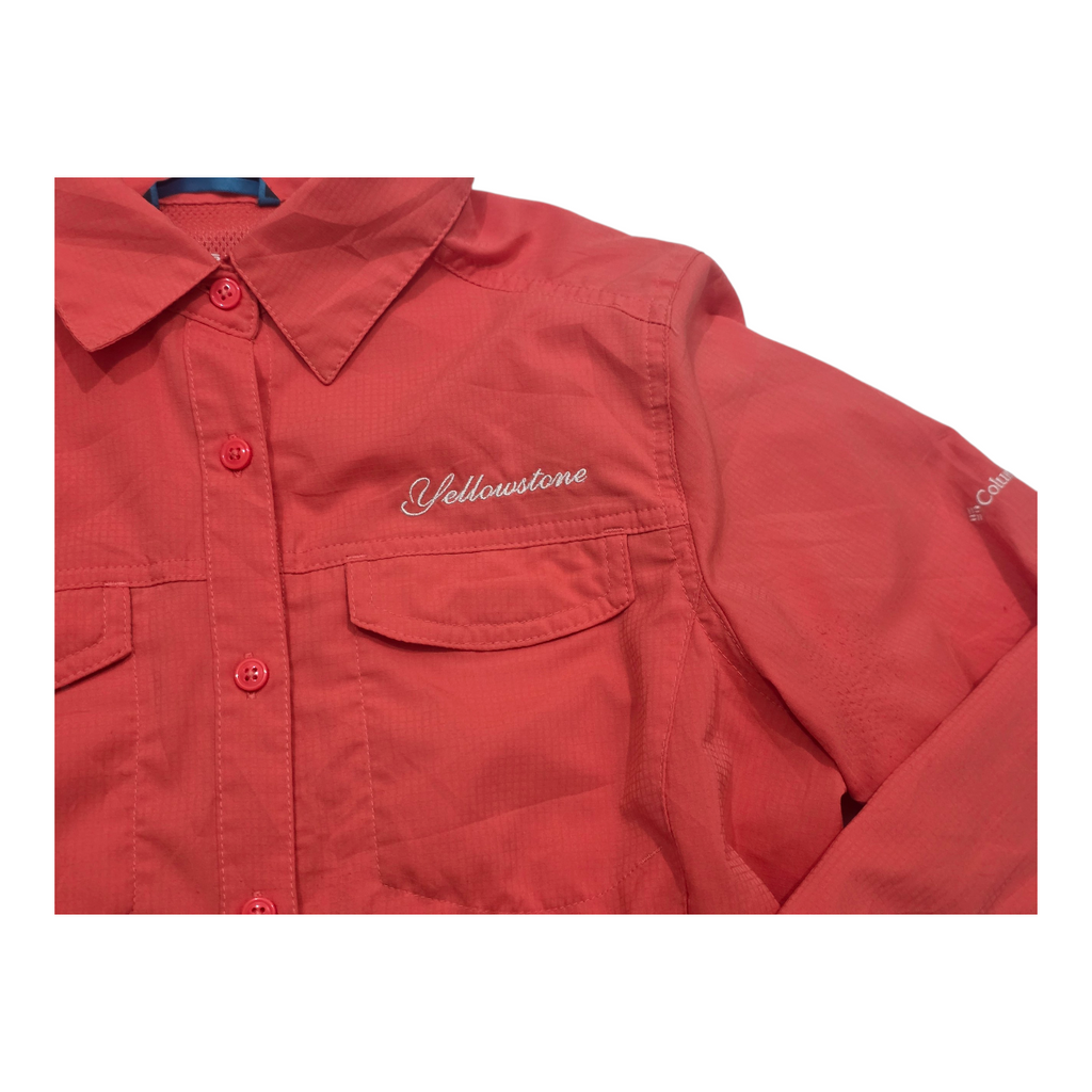 Camisa Columbia Omnishade Sun Protection Mujer Chica Coral