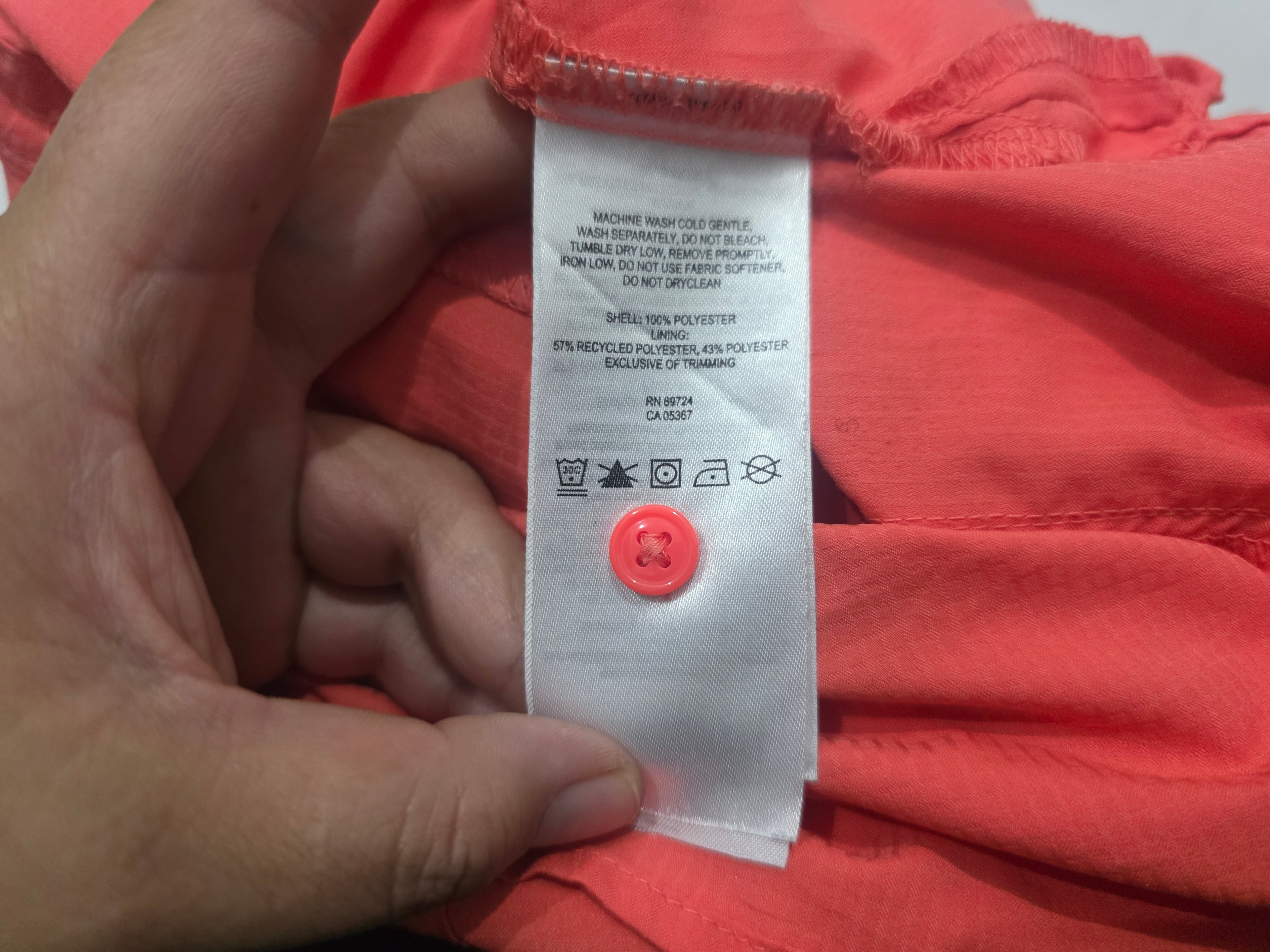 Camisa Columbia Omnishade Sun Protection Mujer Chica Coral