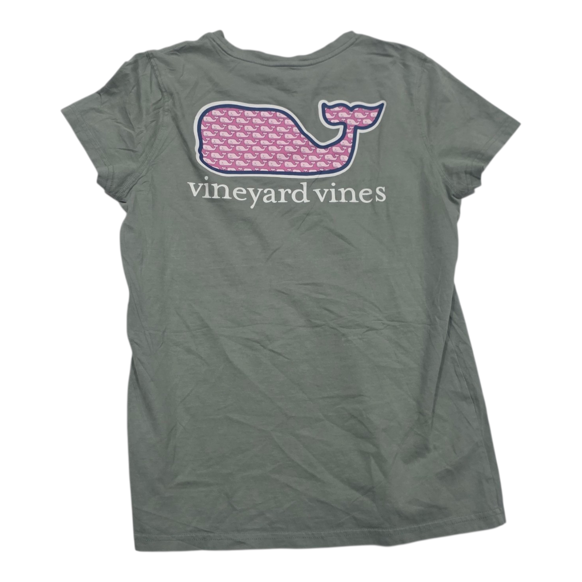 Playera Vineyard Vines De Mujer Color Verde Manga Corta