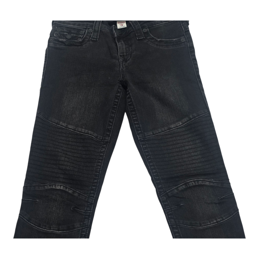 Pantalon True Religionmujer Talla 25 Color Gris Super Skinny