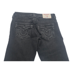 Pantalon True Religionmujer Talla 25 Color Gris Super Skinny