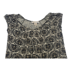 Blusa Michael Kors Mujer Talla Chica Color Verde Con Figuras