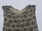 Blusa Michael Kors Mujer Talla Chica Color Verde Con Figuras