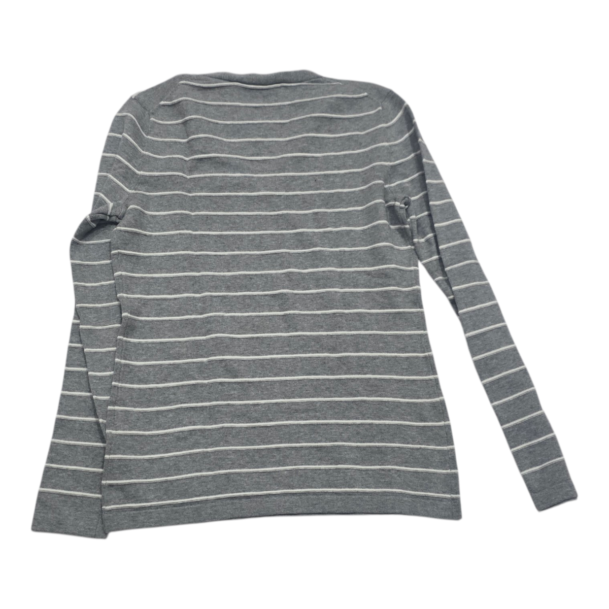 Sueter Tommy Hilfiger Mujer Chica Color Plateado Con Lineas