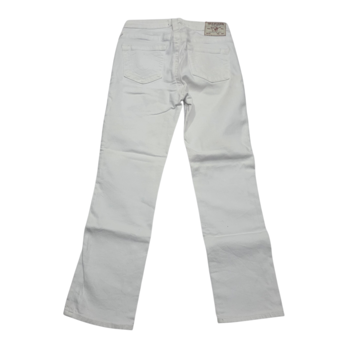 Pantalon True Religion Talla 26 Jennie Curvy Mid Rise Blanco