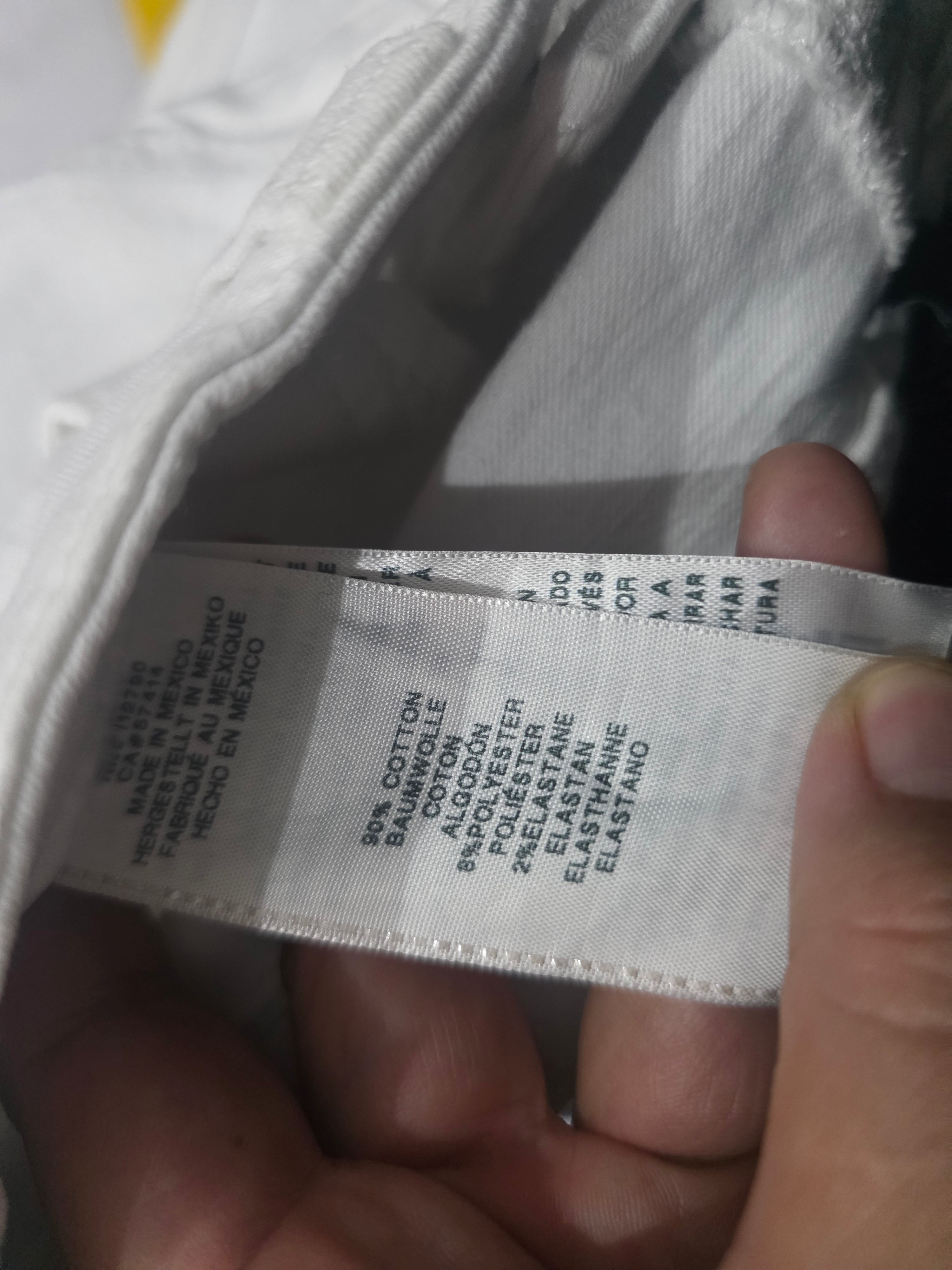 Pantalon True Religion Talla 26 Jennie Curvy Mid Rise Blanco