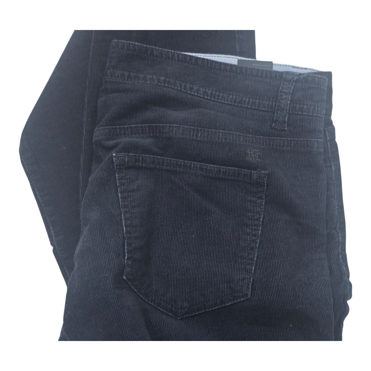 Pantalon Tommy Hilfiger De Mujer Talla 6 De Pana Color Azul
