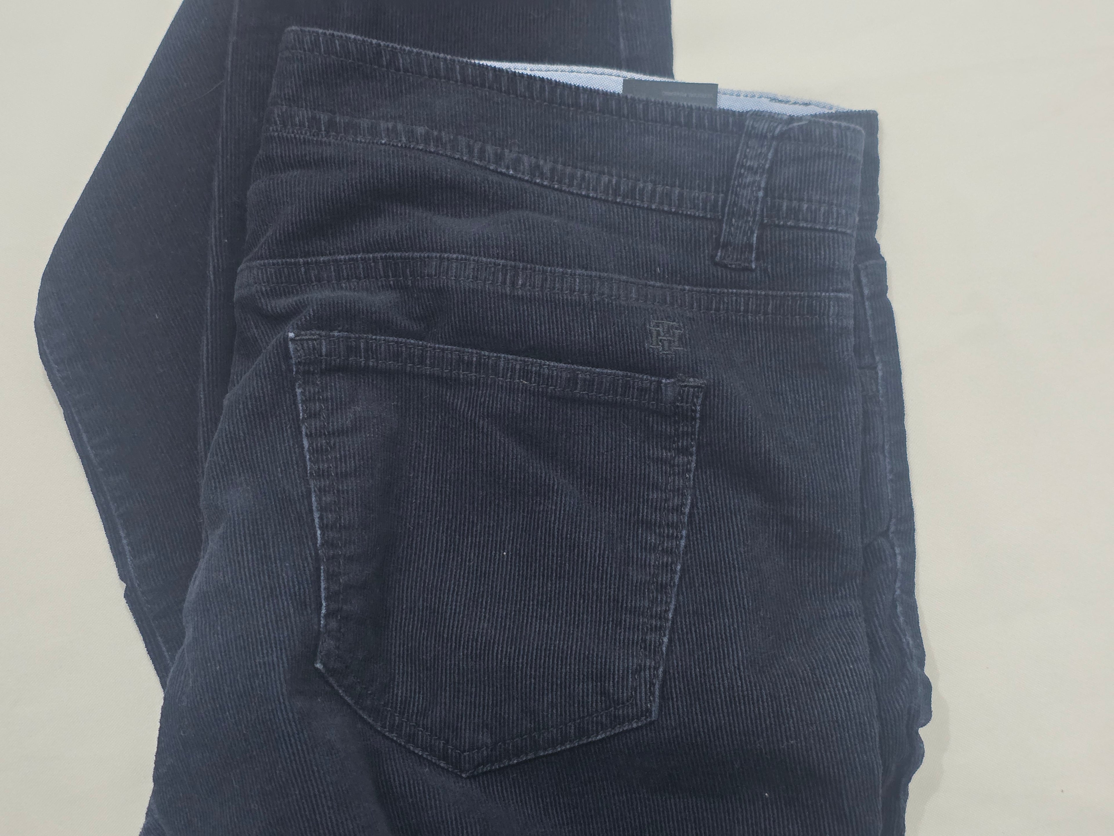 Pantalon Tommy Hilfiger De Mujer Talla 6 De Pana Color Azul