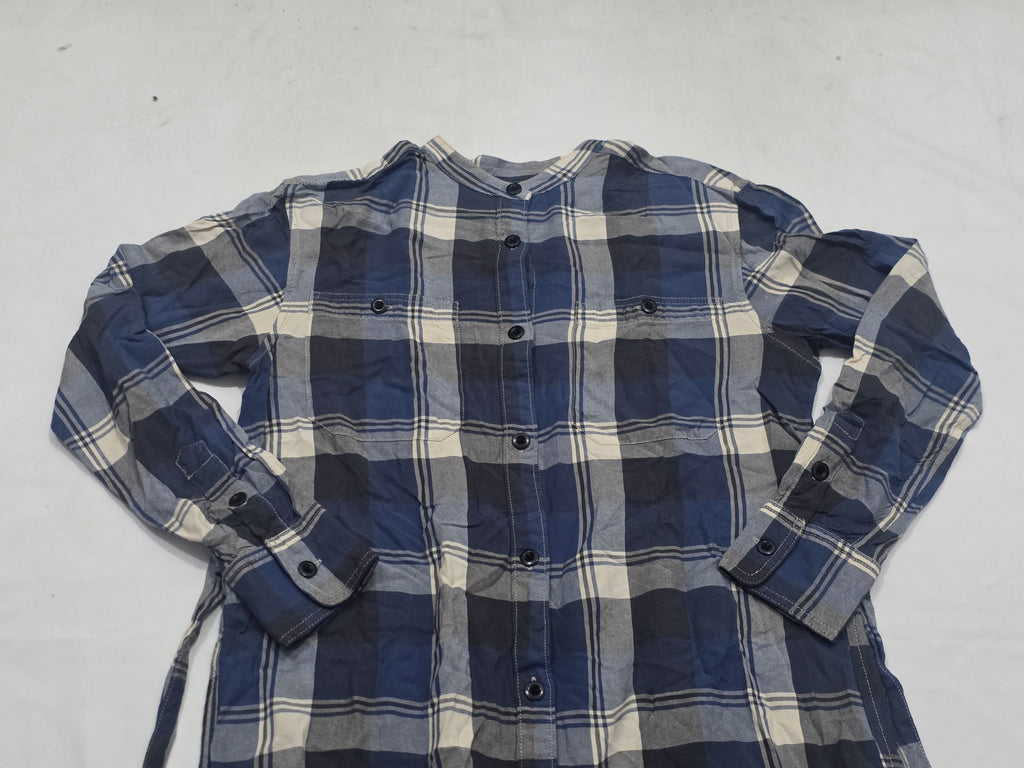 Vestido Ralph Lauren Denim And Supply Azul Cuadros Mao
