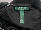 Vestido Sin Mangas Ralph Lauren Mujer Talla 8 Color Negro