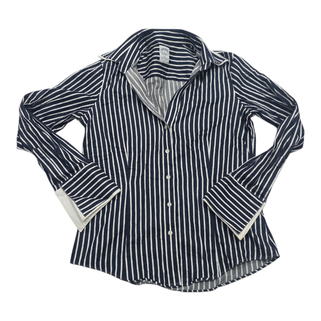 Camisa Brooks Brothers Talla 8 Fitted De Mujer