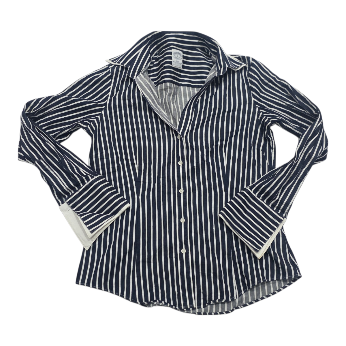 Camisa Brooks Brothers Talla 8 Fitted De Mujer