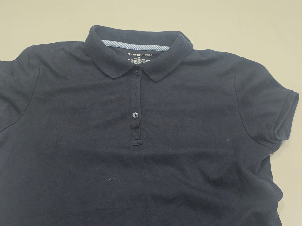 Playera Tommy Hilfiger De Mujer Tall Mediana Azul Marino