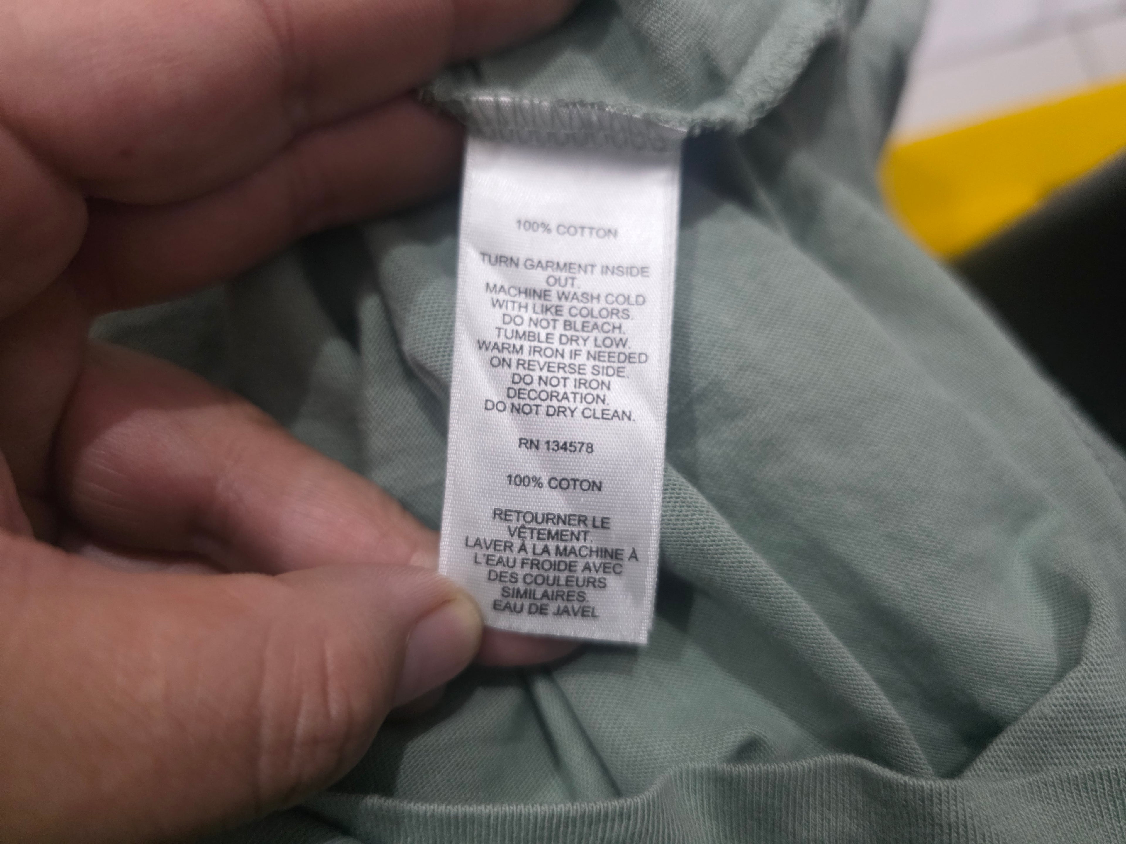 Playera Vineyard Vines Mujer Mediana Verde Opaco Manga Larga