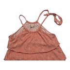 Blusa Halter Michael Kors Color Naranja De Mujer