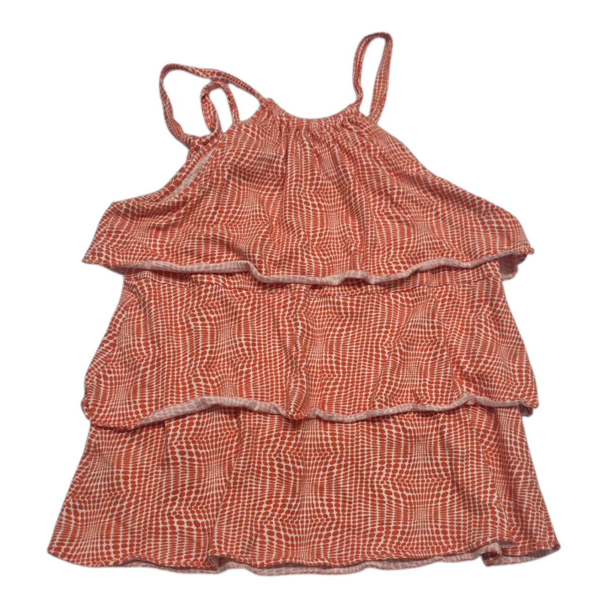 Blusa Halter Michael Kors Color Naranja De Mujer
