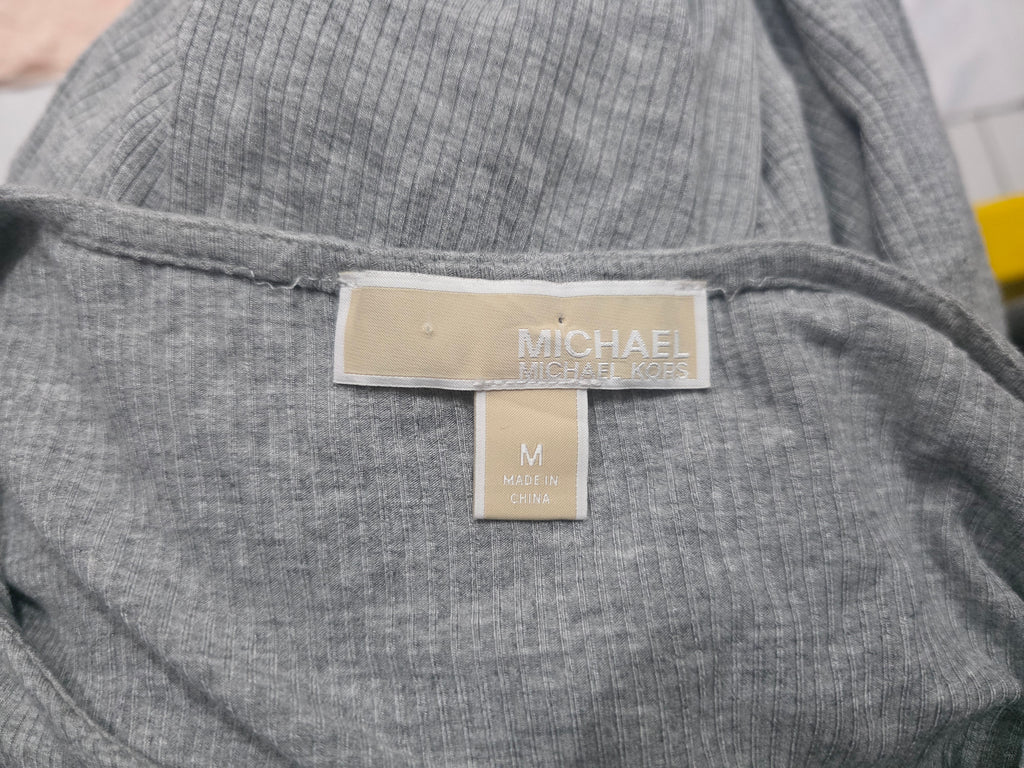 Blusa Michael Kors De Mujer Mediana Manga Amplia Color Gris