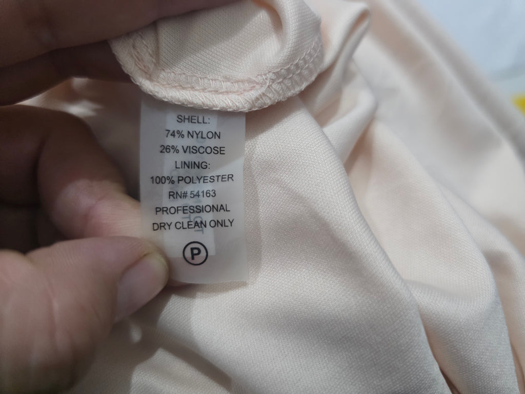 Vestido Tommy Hilfiger De Mujer Talla 8 De Encaje Rosa Claro