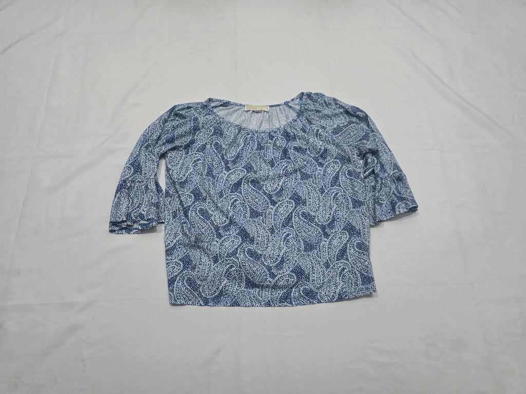 Blusa Michael Kors Mediana Con Figuras Color Azul