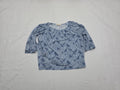 Blusa Michael Kors Mediana Con Figuras Color Azul