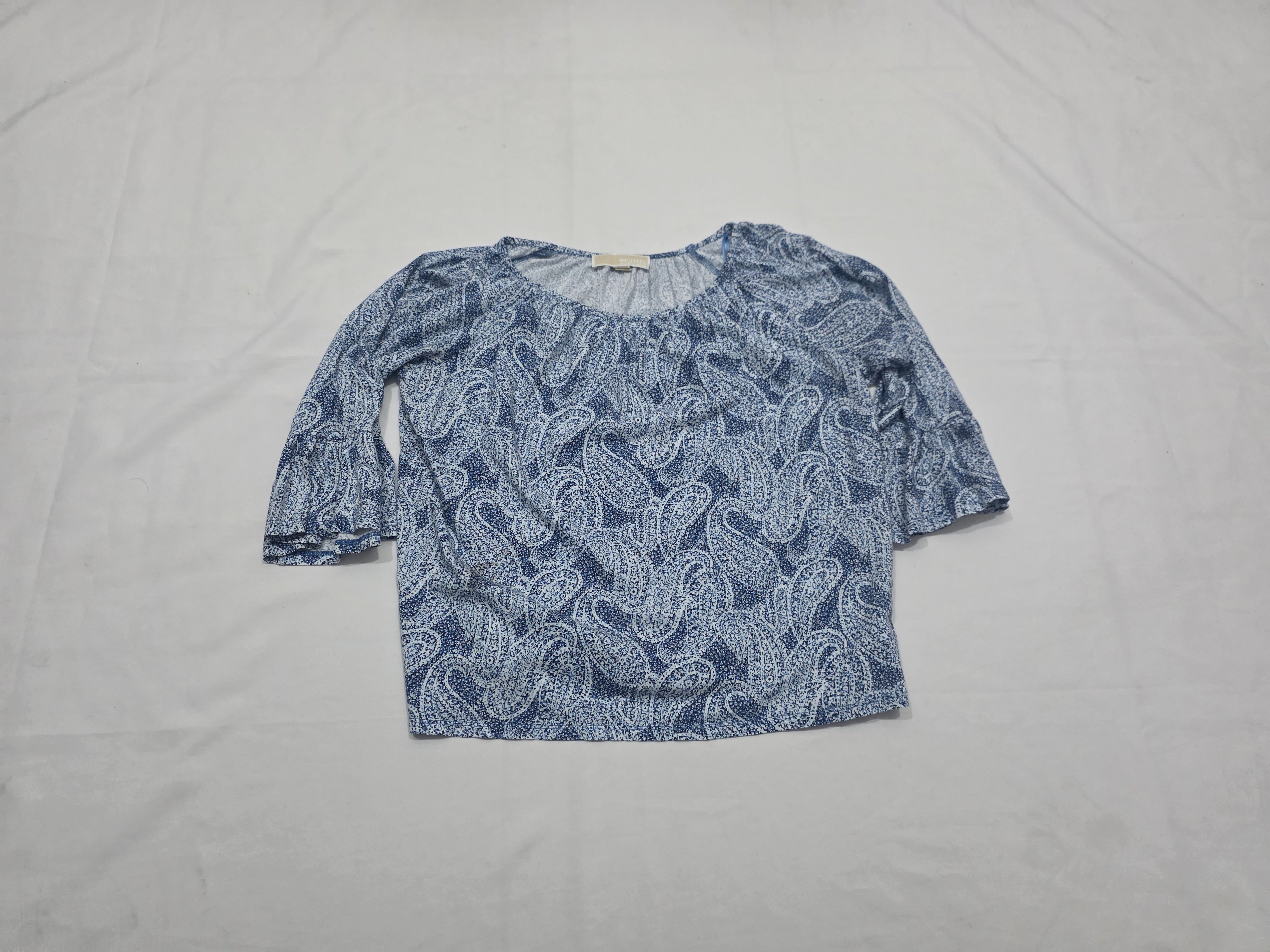 Blusa Michael Kors Mediana Con Figuras Color Azul