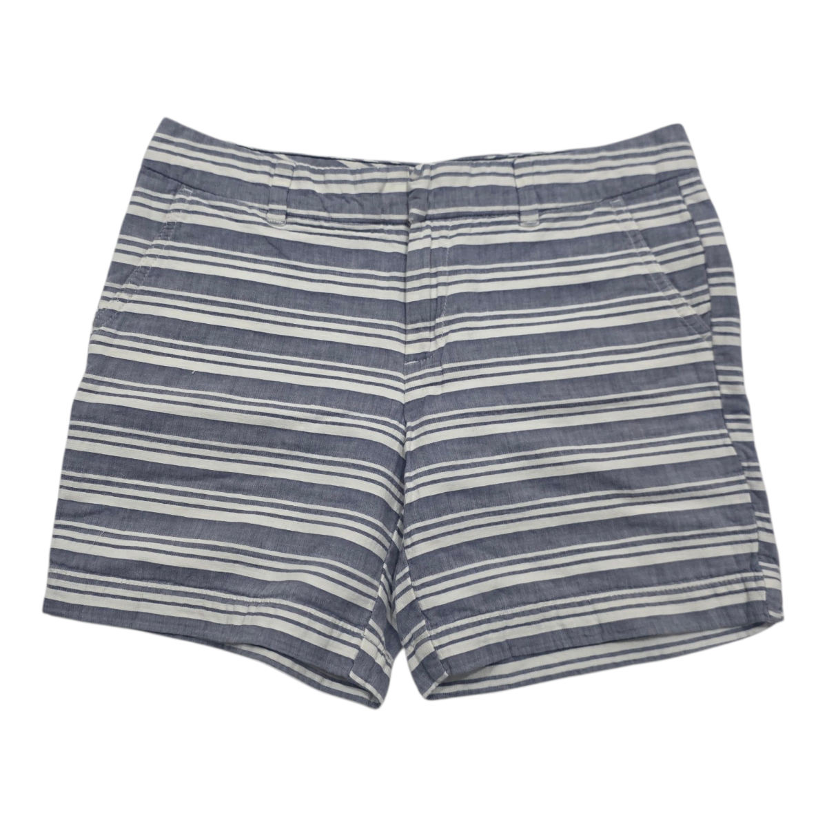 Short Tommy Hilfiger De Mujer Talla 8 Azul Con Lineas