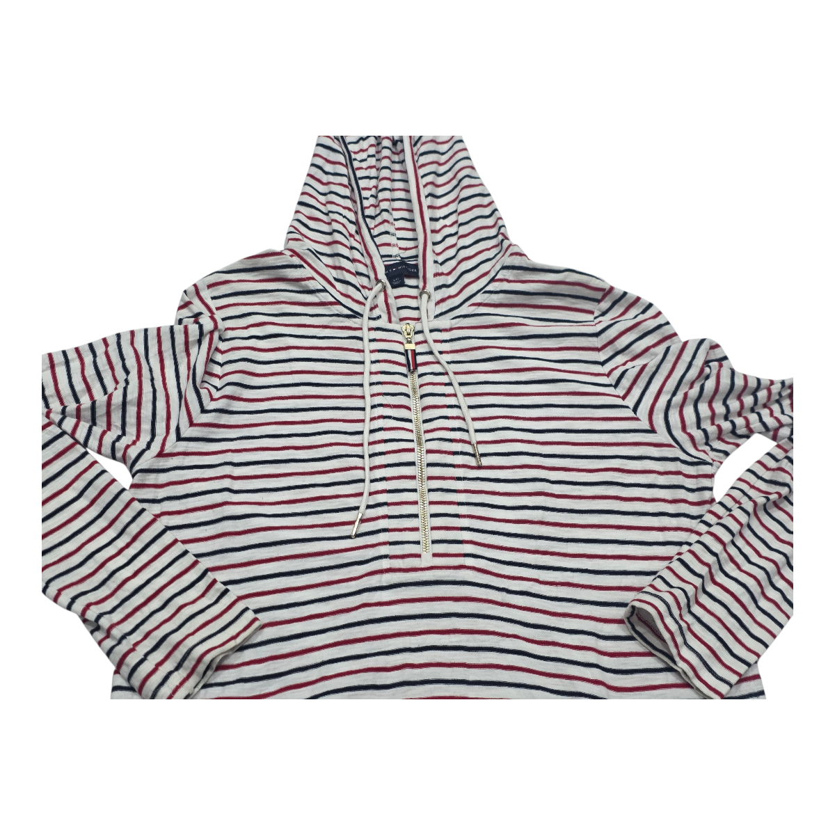 Sudadera Ligera Tommy Hilfiger De Mujer Grande Rayada