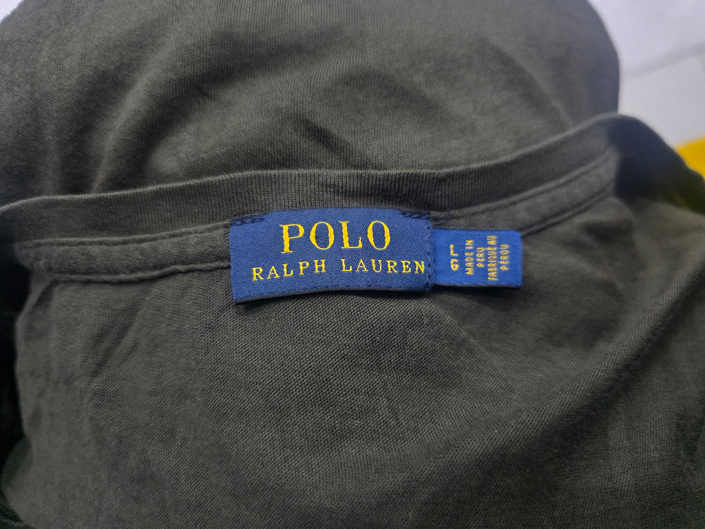 Playera Polo Ralph Lauren Grande Mujer Color Negro Poni Rojo
