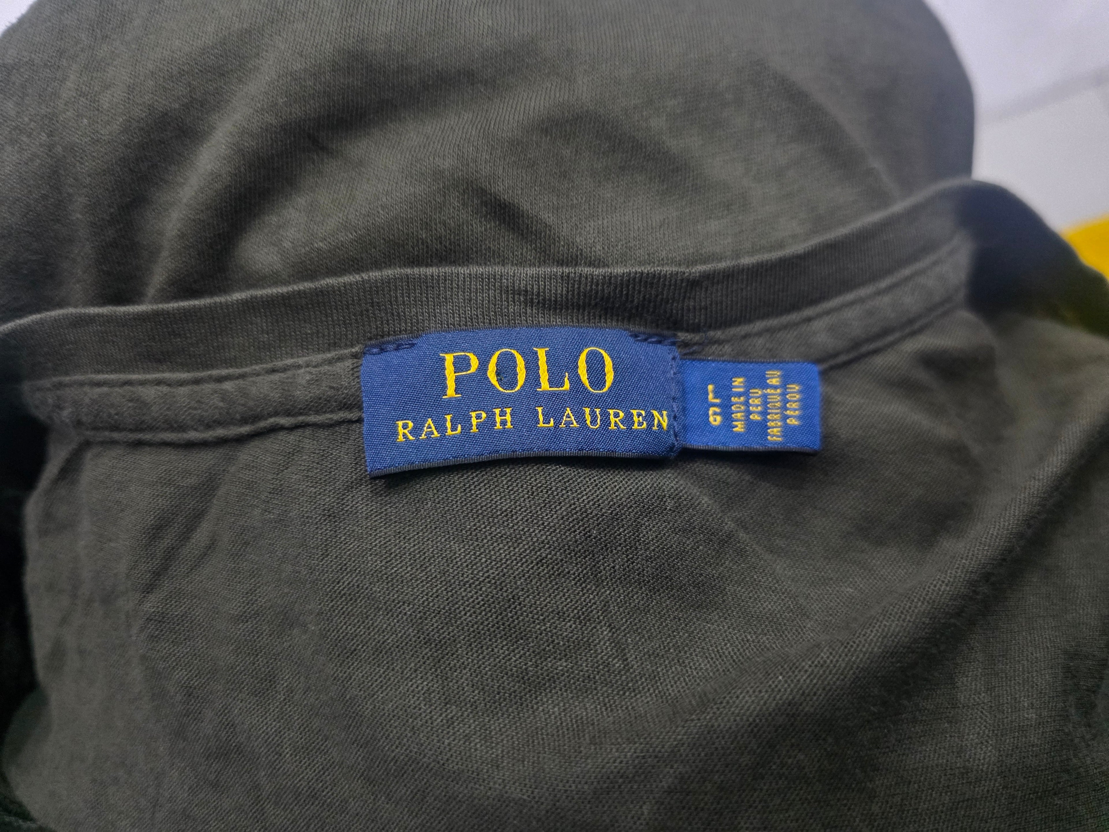 Playera Polo Ralph Lauren Grande Mujer Color Negro Poni Rojo