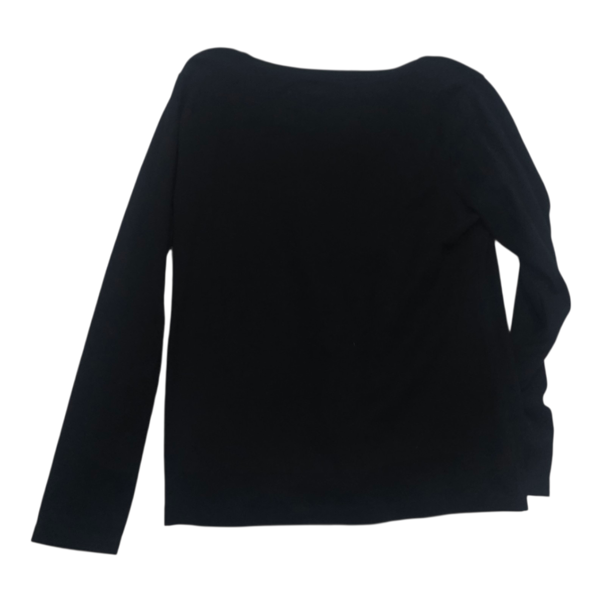 Playera Tommy Hilfiger Mujer Grande Color Negro Manga Larga