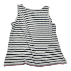 Playera Tommy Hilfiger Grande Sin Mangas Mujer Blancarayada