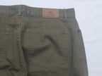 Pantalon Ralph Lauren Jeans Verde Mujer Talla 12 Petite