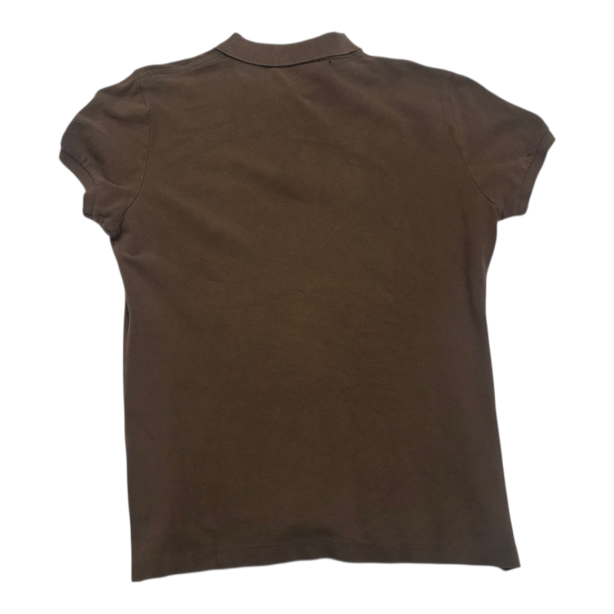 Playera Ralph Lauren The Skinny Polo Color Cafe Grande Mujer