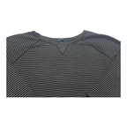 Playera Ralph Lauren Rayada De Mujer Talla Grande Gris
