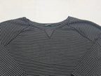 Playera Ralph Lauren Rayada De Mujer Talla Grande Gris