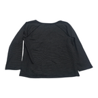 Playera Ralph Lauren Rayada De Mujer Talla Grande Gris