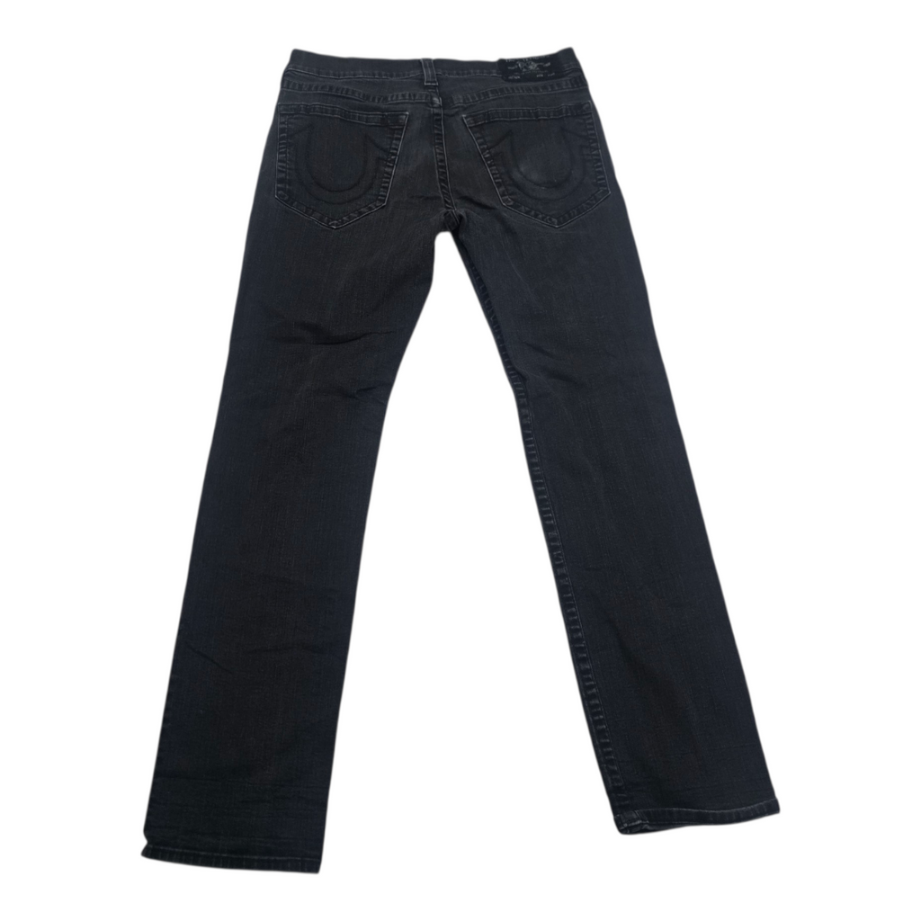 Pantalon True Religion De Mujer 34 Mezclilla Color Gris