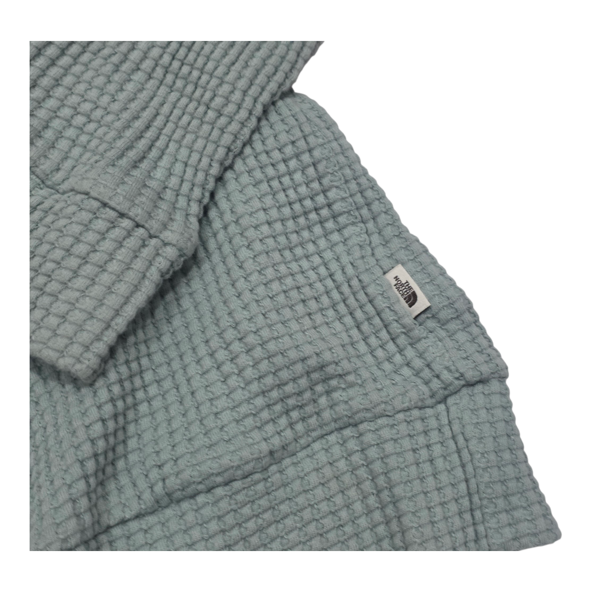 Sueter The North Face Color Verde Grisaceo Extra Grande