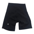 Biker Lululemon De Mujer Talla 0 Color Negro (