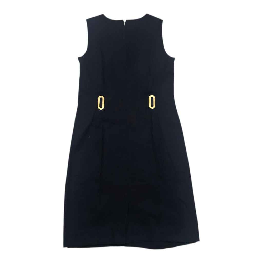 Vestido Michael Kors Talla 0 Sin Mangas Detalles Dorados
